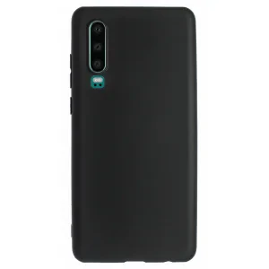 Husa Silicon Slim Huawei P30, Negru Mat