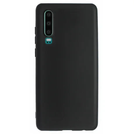 Husa Silicon Slim Huawei P30, Negru Mat
