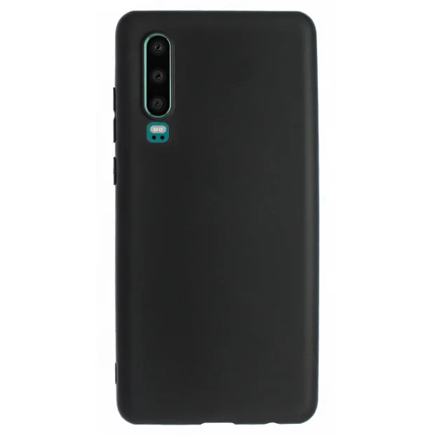 Husa Silicon Slim Huawei P30, Negru Mat