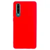 Husa Silicon Slim Huawei P30,  Rosu Mat