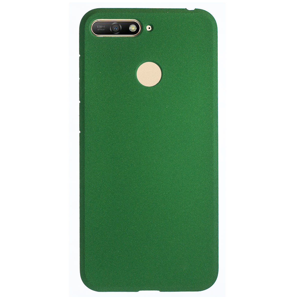 Husa Silicon Slim Huawei Y6 2018, Verde Sand thumb