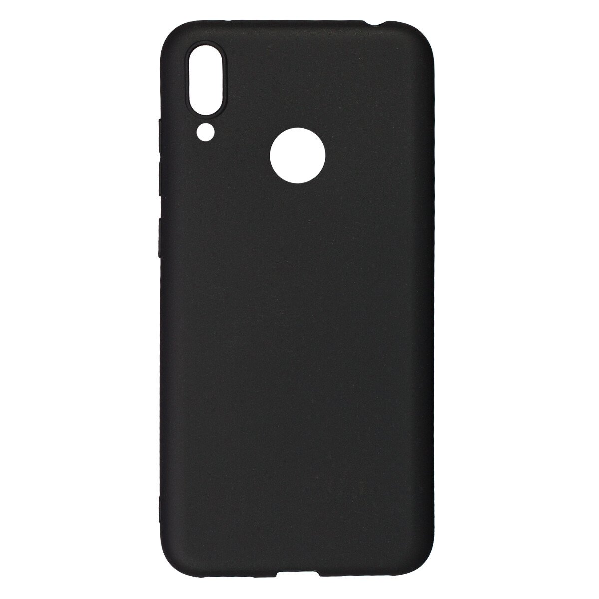 Husa Silicon Slim Huawei Y7 2019, Negru thumb