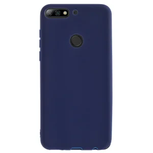 Husa silicon slim Huawei Y7 Prime 2018, Albastru Mat