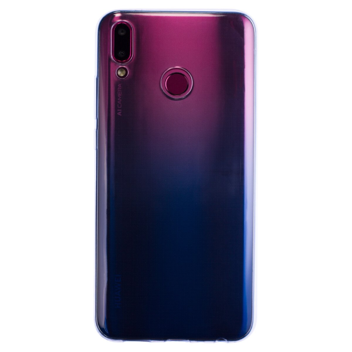 Husa Silicon Slim Huawei Y9 2019, Transparent thumb