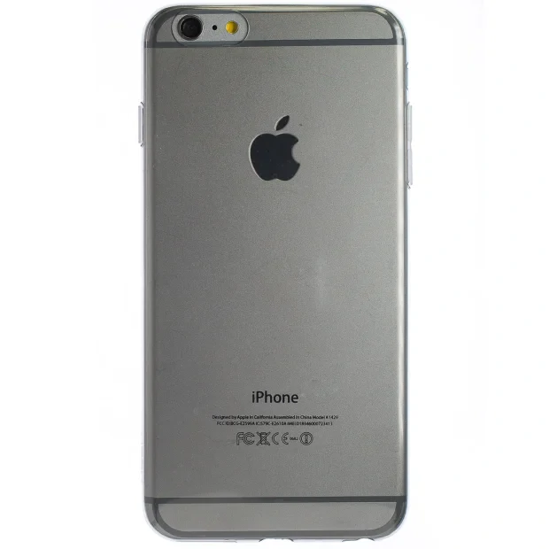 Husa Silicon Slim iPhone 6 Plus Fumuriu Slim Jacket Rock