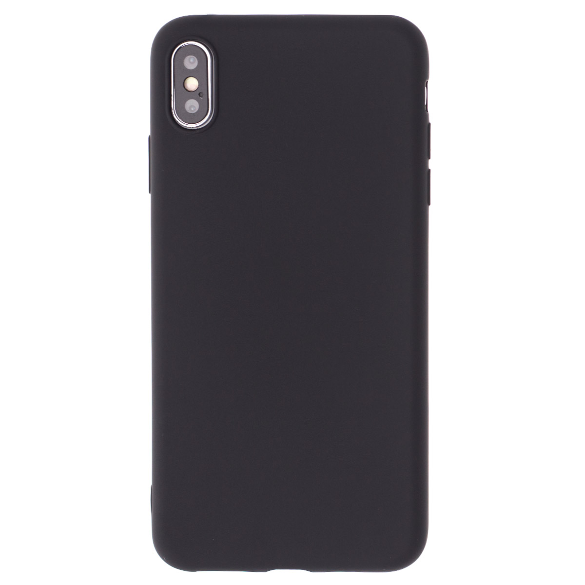 Husa silicon slim iPhone XS Max, Negru Mat thumb