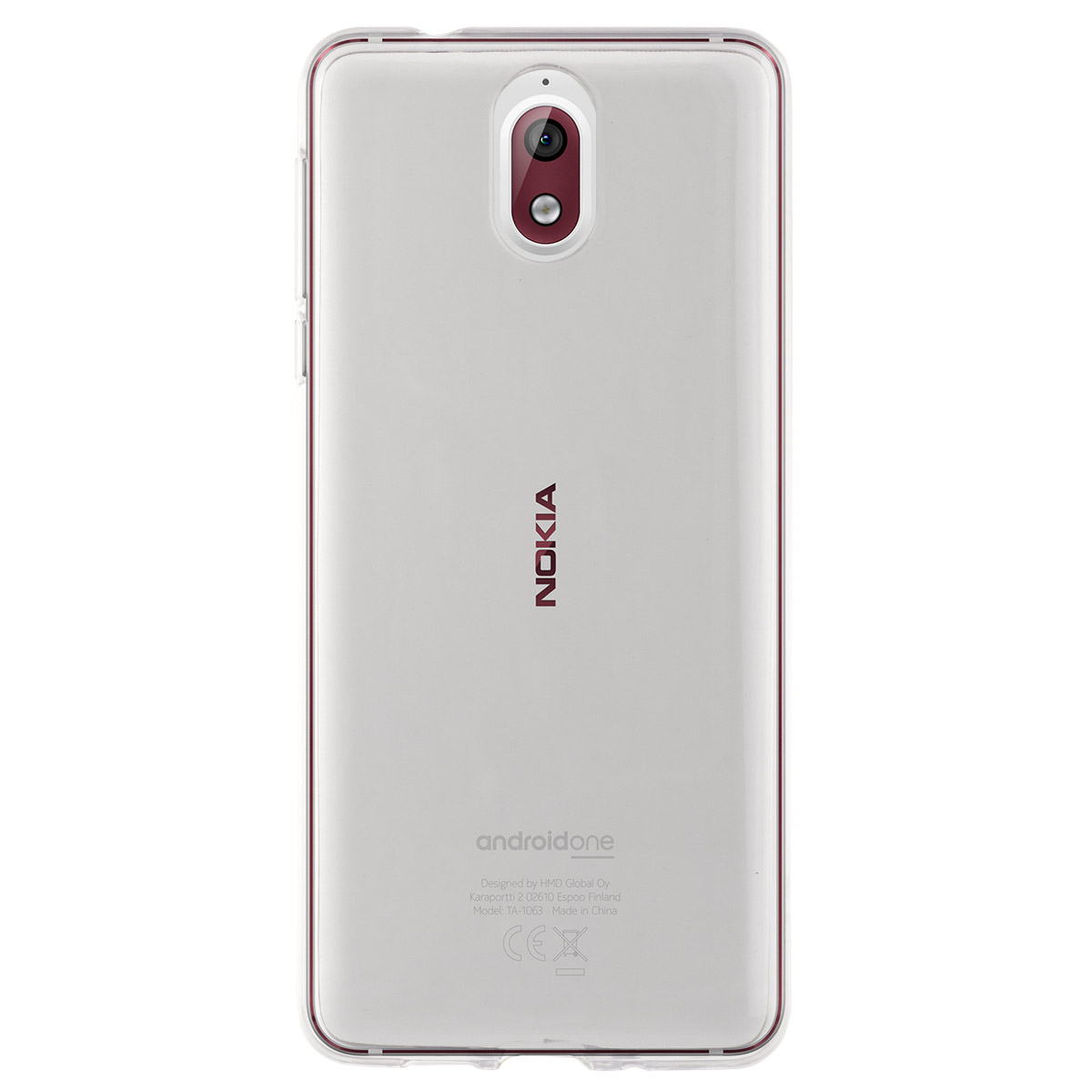 Husa Silicon Slim Nokia 3, Transparenta thumb