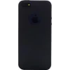Husa Silicon Slim pentru iPhone 5/5S Negru Mat