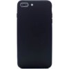 Husa Silicon Slim pentru iPhone 7/8 Plus Negru Mat