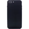 Husa Silicon Slim pentru iPhone 7/8 Plus Negru Mat