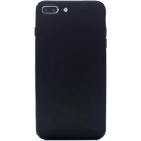 Husa Silicon Slim pentru iPhone 7/8 Plus Negru Mat