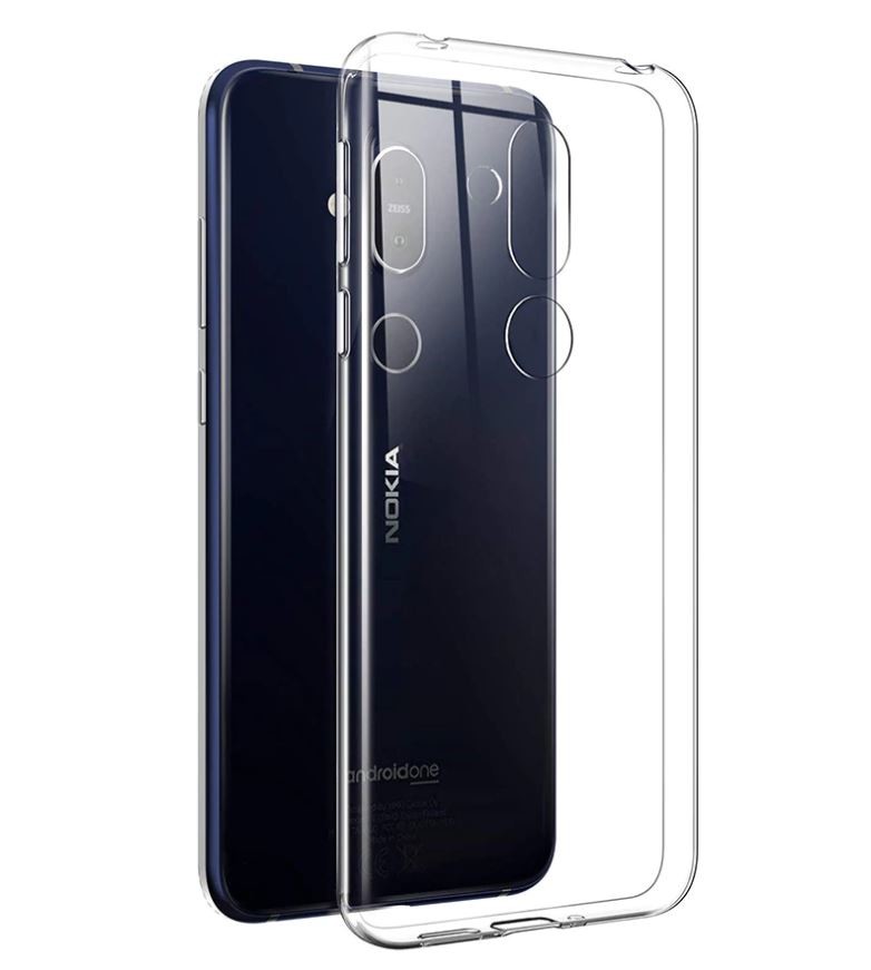 Husa Silicon Slim pentru Nokia 6.1 (2018) Transparent thumb