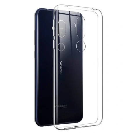 Husa Silicon Slim pentru Nokia 6.1 (2018) Transparent