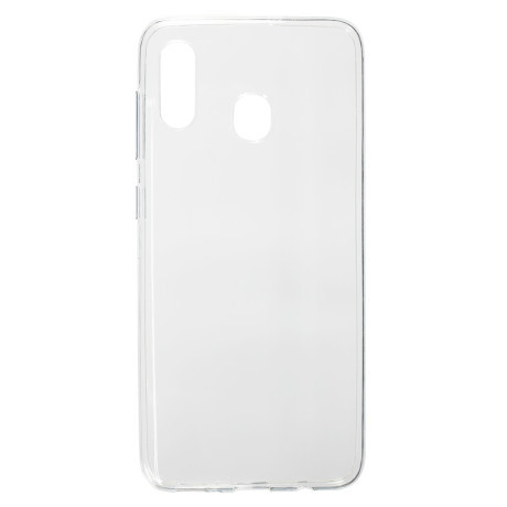 Husa Silicon Slim pentru Samsung Galaxy A20/A30 Transparent thumb