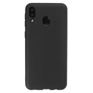 Husa silicon slim pentru Samsung Galaxy A20E Negru Mat