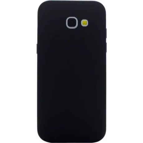 Husa Silicon Slim Pentru Samsung Galaxy A3 2017 Negru Mat