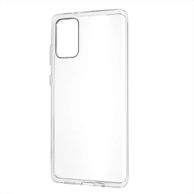 Husa Silicon Slim pentru Samsung Galaxy A71 Transparent