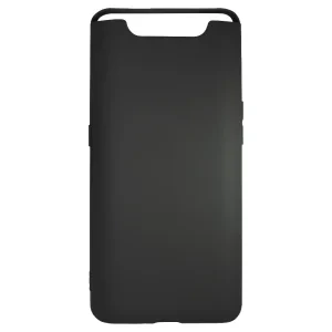Husa Silicon Slim pentru Samsung Galaxy A80 Negru Mat