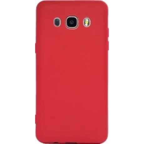 Husa Silicon Slim Pentru Samsung Galaxy J5 2016 Rosu Mat