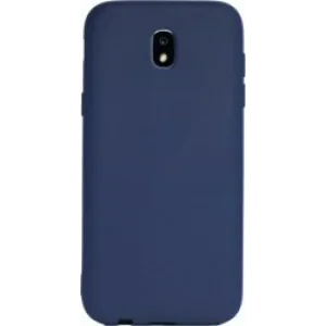 Husa Silicon Slim Pentru Samsung Galaxy J7 2017 Albastru Mat