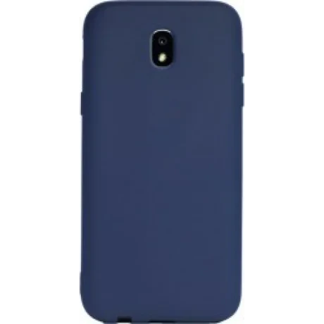 Husa Silicon Slim Pentru Samsung Galaxy J7 2017 Albastru Mat