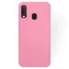 Husa Silicon Slim Samsung Galaxy A20e, Roz Mat