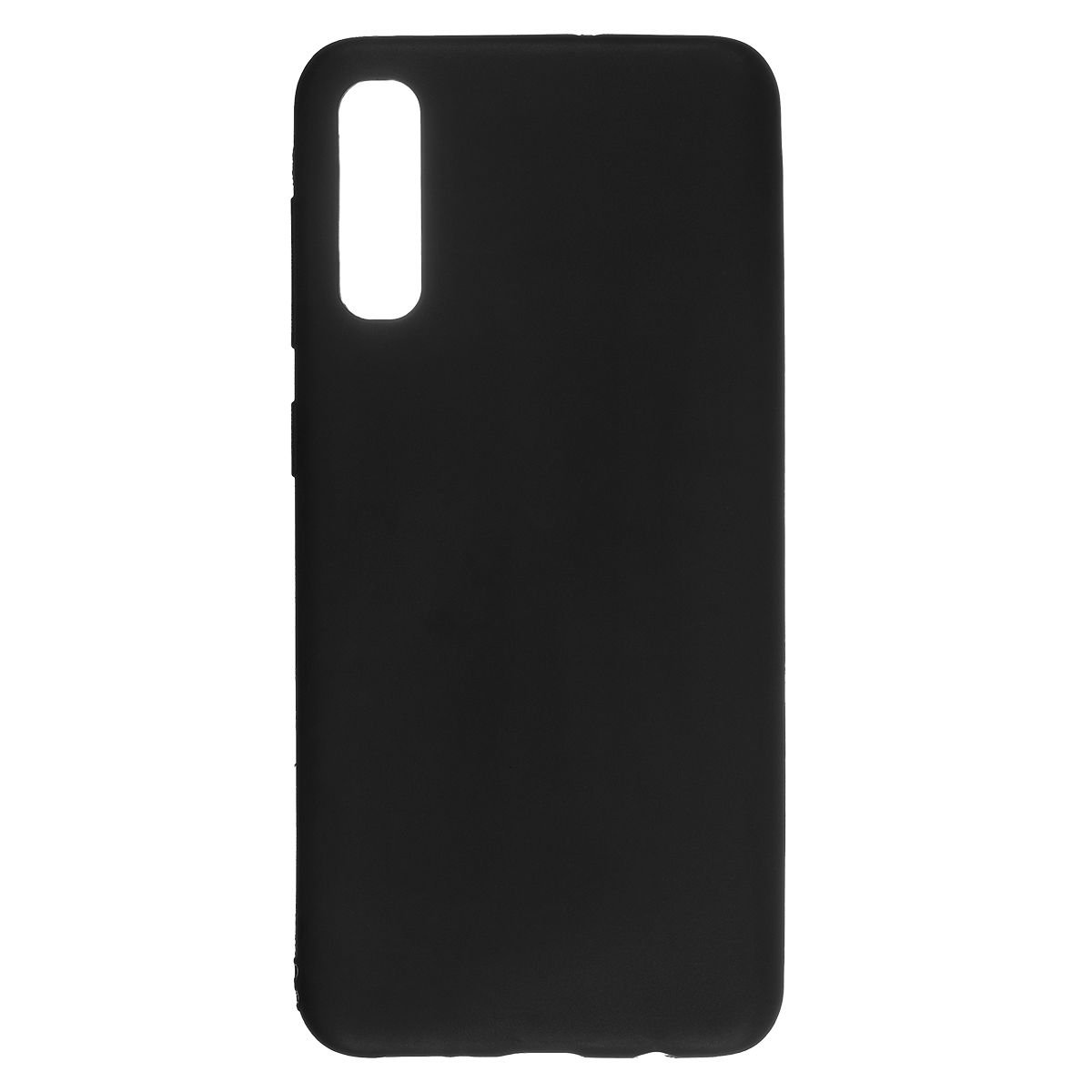 Husa Silicon Slim Samsung Galaxy A50, Negru Mat thumb