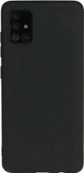 Husa Silicon Slim Samsung Galaxy A51 Negru Mat thumb