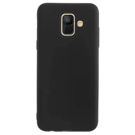 Husa silicon slim Samsung Galaxy A6 2018 Negru mat