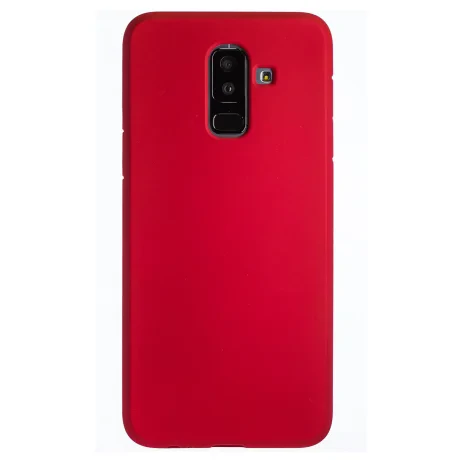 Husa Silicon Slim Samsung Galaxy A6 Plus 2018, Rosu