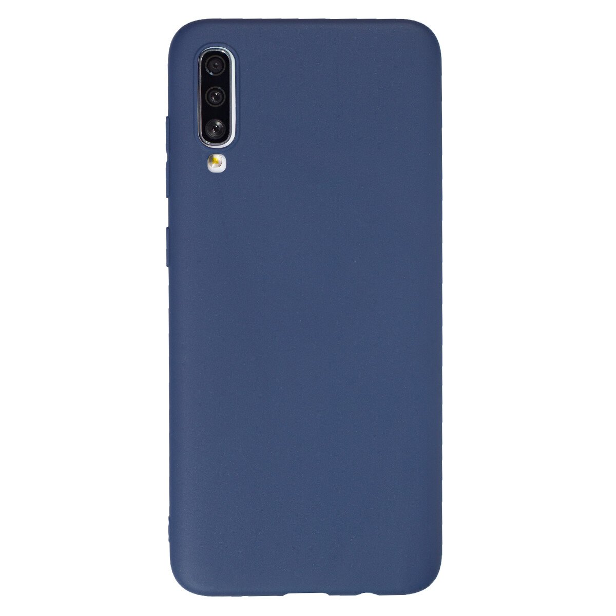 Husa Silicon Slim Samsung Galaxy A70, Albastru Mat thumb