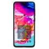 Husa Silicon Slim Samsung Galaxy A70, Negru Mat