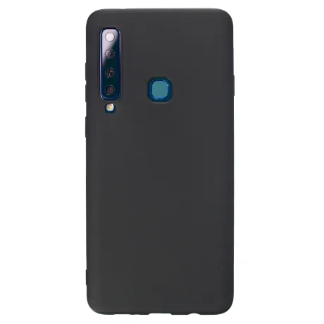 Husa Silicon Slim Samsung Galaxy A9 2018 Negru Mat
