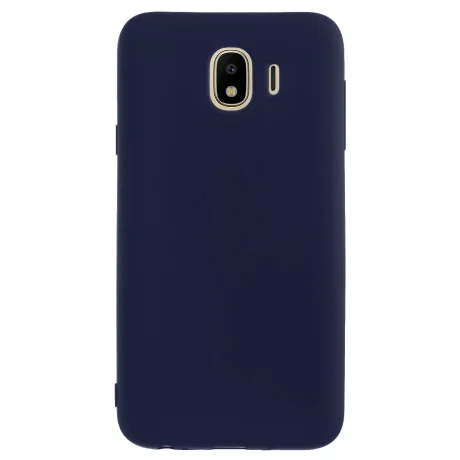 Husa silicon slim Samsung Galaxy J4 2018 Albastru mat