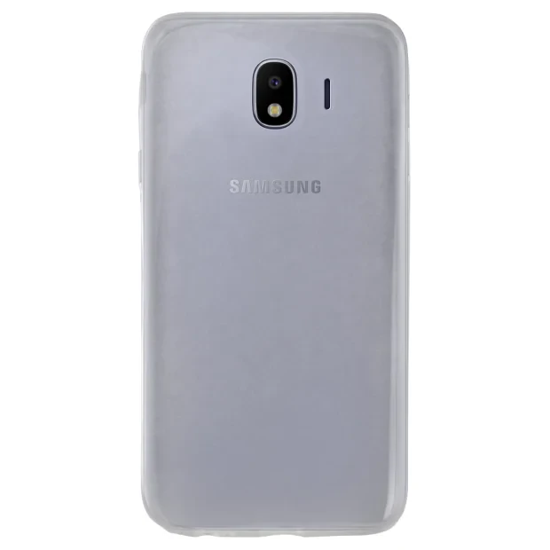 Husa silicon slim Samsung Galaxy J4 2018 Contakt Transparenta