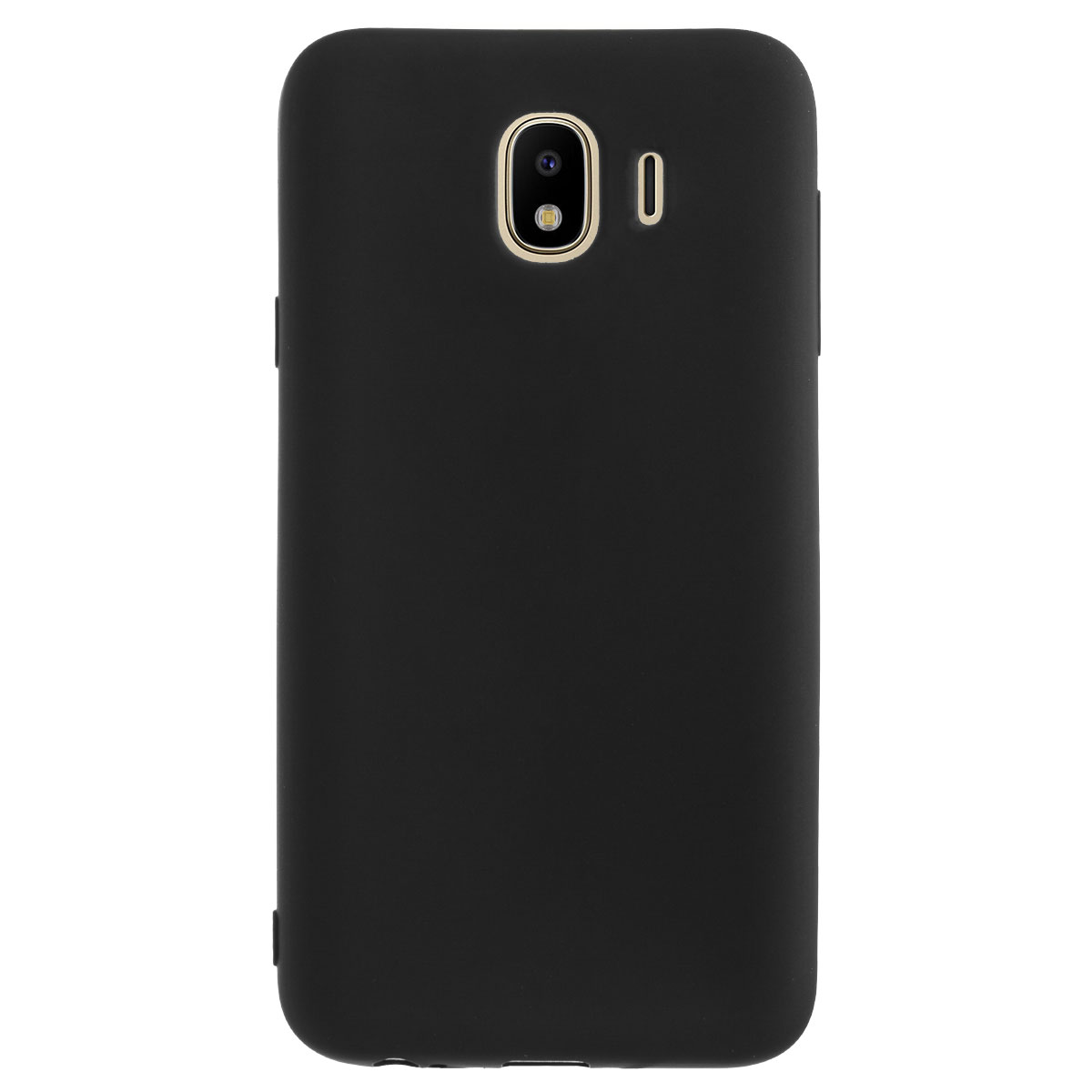 Husa silicon slim pentru  Samsung Galaxy J4 2018 Negru mat thumb