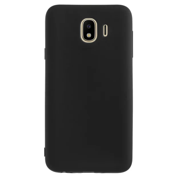 Husa silicon slim pentru  Samsung Galaxy J4 2018 Negru mat