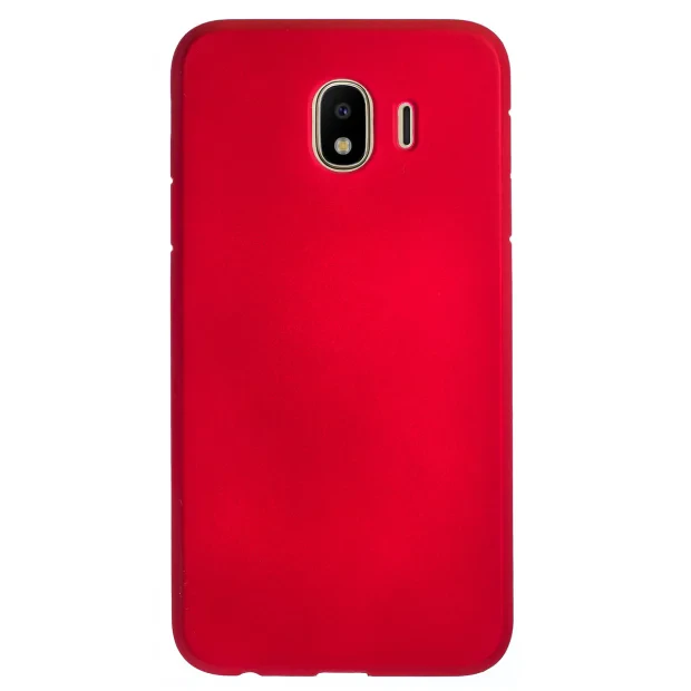 Husa Silicon Slim Samsung Galaxy J4 2018, Rosu