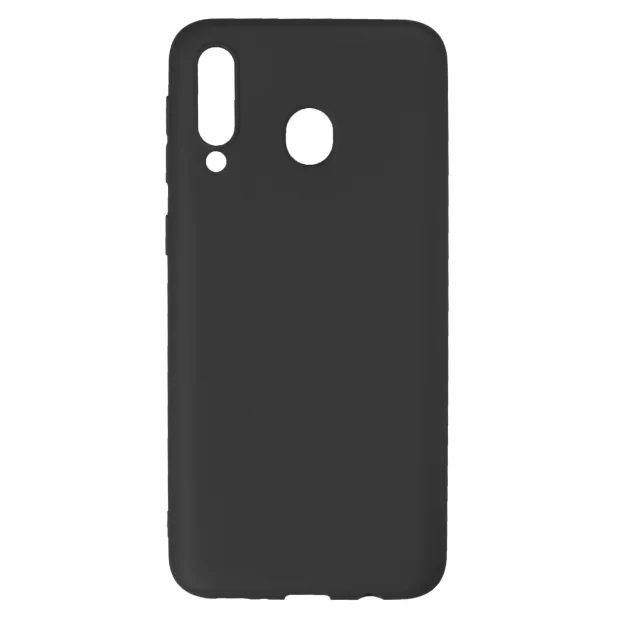 Husa Silicon Slim Samsung Galaxy M30, Negru Mat