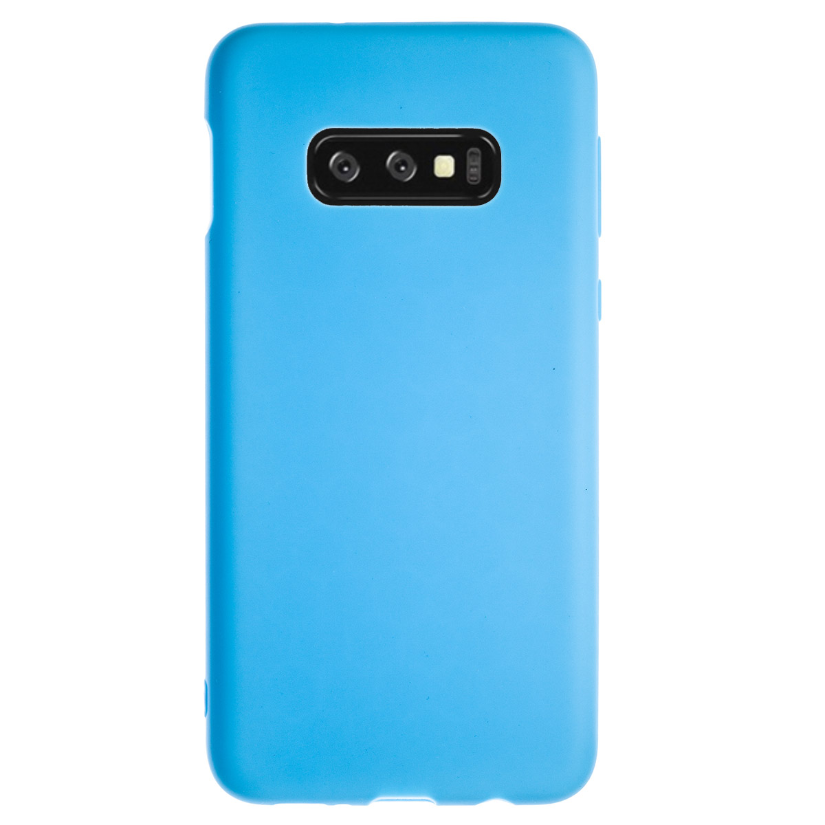 Husa Silicon Slim Samsung Galaxy S10 E, Albastru Mat thumb
