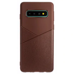 Husa Silicon Slim Samsung Galaxy S10, Maro Arm