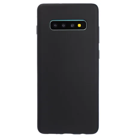 Husa Silicon Slim Samsung Galaxy S10, Negru Mat