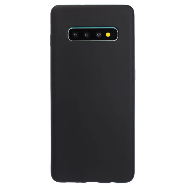 Husa Silicon Slim Samsung Galaxy S10, Negru Mat