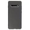 Husa Silicon Slim Samsung Galaxy S10 Plus, Negru Mat