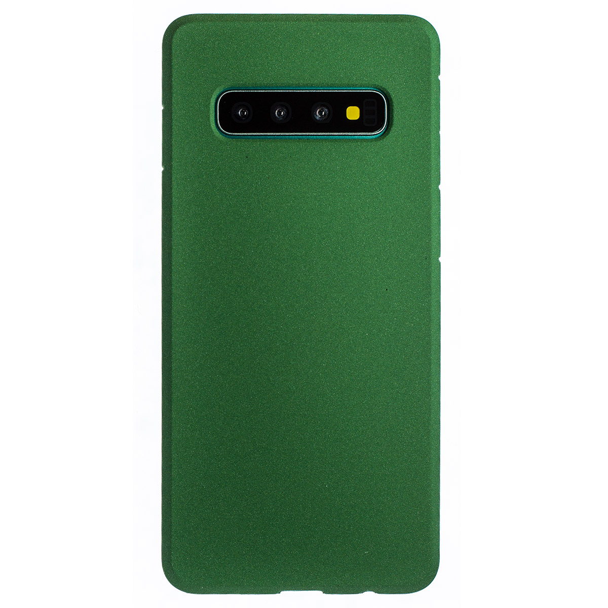 Husa Silicon Slim Samsung Galaxy S10 , Verde Sand thumb