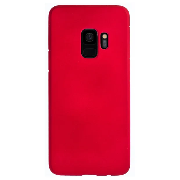 Husa Silicon Slim Samsung Galaxy S9, Rosu