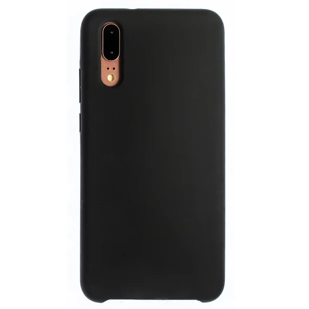 Husa Spate Huawei P20, Negru Fun