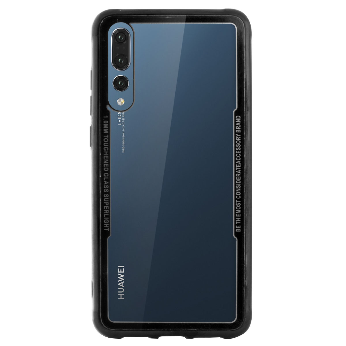 Husa spate Huawei P20 Pro, Rama Neagra thumb