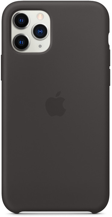 Husa Spate IPhone11 Pro Silicone Case Black thumb
