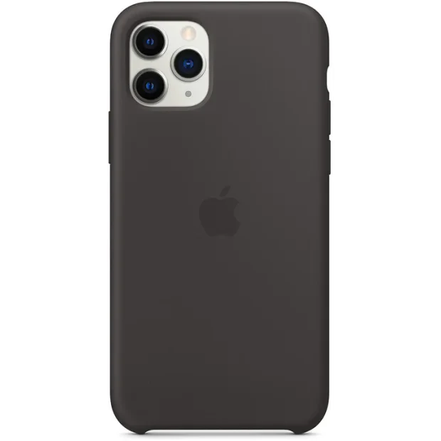 Husa Spate IPhone11 Pro Silicone Case Black